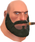 Painted Cuban Bristle Crisis 2D2D24 Heavy.png