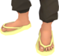 Painted Aqua Flops F0E68C.png